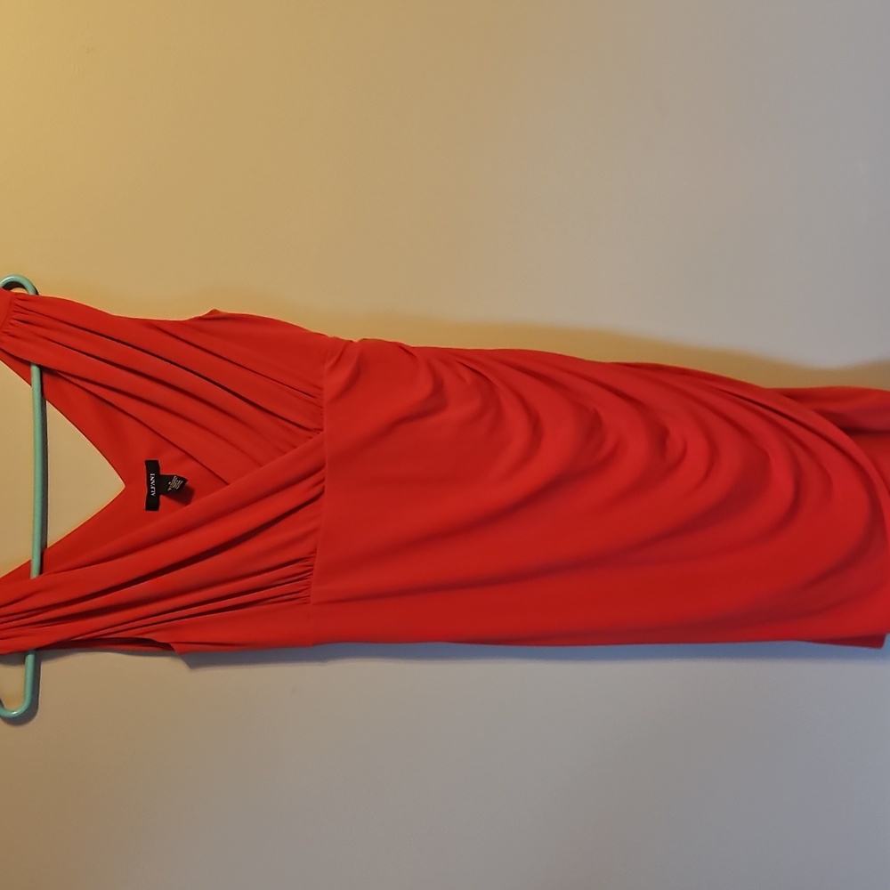 Alfani Bold Red Asymmetrical Dress